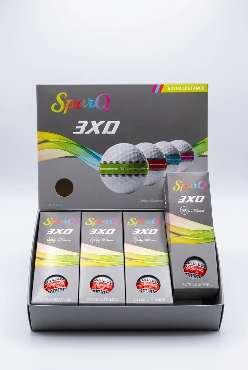 SparQ 3XD 4'lü Kutu